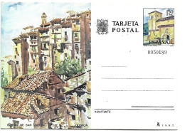 TARJETA POSTAL.-  BARRIO DE SAN MARTIN.- CUENCA.- ( ESPAÑA ) - Cuenca