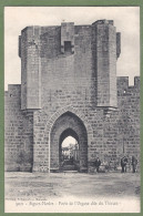 CPA - GARD - AIGUES MORTES - PORTE DE L'ORGANE DITE DU THIEURE - Animation - Aigues-Mortes