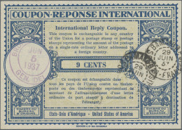 French Sudan: 1935/37 Two USA Intern. Reply Coupons Used In French Sudan/Mali, W - Other & Unclassified