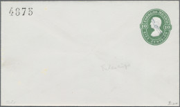 Mexico - Postal Stationary: 1874, Envelope 10 C. Green With District Ovpt. 4875 - Mexique