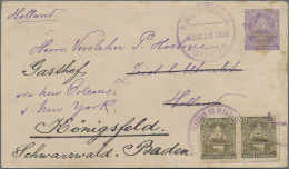 Nicaragua - Postal Stationery: 1898: Postal Stationery 10 C. From Bluefields To - Nicaragua