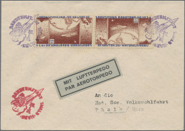 Rocket Mail: DEUTSCHES REICH: 1934, Thale/Harz, Briefumschlag Vom Raketenpionier - Sonstige & Ohne Zuordnung