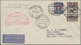 Zeppelin Mail - Germany: 1931, Polarfahrt, Zuleitung Danzig, Brief Von Friedrich - Luchtpost & Zeppelin