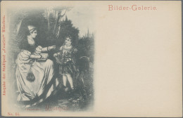 Thematics: Animals-dogs: 1897, MÜNCHEN COURIER, Ungebr. Bildpostkarte Mit Aufgek - Honden