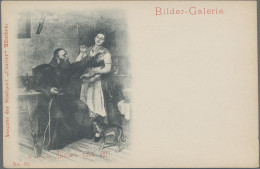 Thematics: Animals-dogs: 1897, MÜNCHEN COURIER, Ungebr. Bildpostkarte Mit Aufgek - Honden