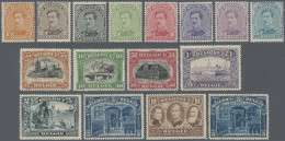 Belgium: 1915 King Albert I And Landscapes Definitives, 16 Mnh Values (the 1919 - Ongebruikt