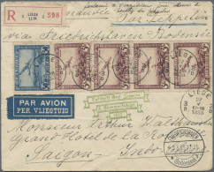 Belgium: 1933, 2nd SOUTH AMERICA FLIGHT, Contract State Letter From LIEGE With G - Brieven En Documenten