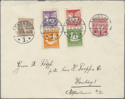 Denmark - Se-tenants: 1936, "NEPA-HORSENS 1936", Private Overprints On Empty Fie - Autres