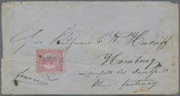 Finland: 1874, 40p. Rose-carmine, Single Franking On Cover From "TAVASTEHUS" To - Brieven En Documenten