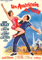 CPM* Fim " Un Américain à Paris" Gene Kelly, Leslie Caron, Musique De Georges Gershwin Vincente Minelli  Affiche Vintage - Afiches En Tarjetas