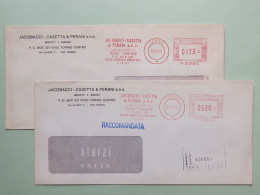 Industria, Brevetti Marchi, (DZ18) Jacobacci-Casetta & Perani, 170 E 520, Affr.mecc.,ema,meter,freistempel - Máquinas Franqueo (EMA)