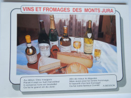 Jura    Vins Et Fromages    CP240170 - Küchenrezepte
