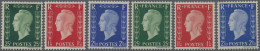 France: 1944, 25c-2fr, Unissued Set Of Six Values, Mint Never Hinged MNH (Michel - Ongebruikt