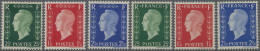 France: 1944, 25c-2fr, Unissued Set Of Six Values, Mint Never Hinged MNH (Michel - Unused Stamps