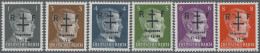 France - Locals: HAGENAU: 1944, "R F / Haguenau / 11-12-44", Overprints On 1pfg. - Sonstige & Ohne Zuordnung