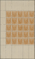 Greece - Specialities: 1900, "Flying Mercury", 5lep. Orange-brown, Printed As A - Andere & Zonder Classificatie