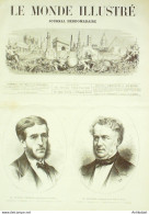 Le Monde Illustré 1874 N°876 Algérie Mers-el-Kébir Numancia Espagne Carthagène - 1850 - 1899