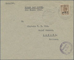 British Military Post  In WWII: 1942, Middle East Forces - NAIROBI OVERPRINT 1 D - Otros