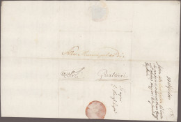 Italy -  Pre Adhesives  / Stampless Covers: 1798/1801 (ca), Three Folded Letters - 1. ...-1850 Vorphilatelie