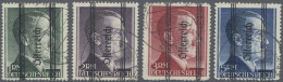 Österreich: 1945, Grazer Aushilfsausgabe, Die Vier Markwerte Mit Magerem, Kurzen - Usados