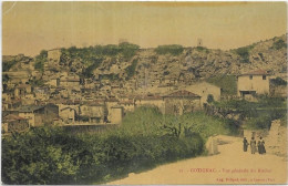 D 83. COTIGNAC.VUE GENERALE DU ROCHER CARTE ECRITE - Cotignac