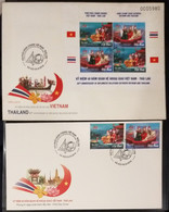 FDC Vietnam Viet Nam Covers 2016 : Join Issued With Thailand / Water Puppet (Ms1069) - Viêt-Nam