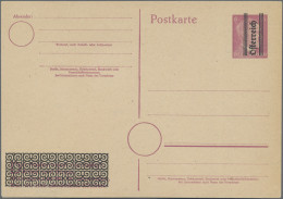 Österreich - Ganzsachen: 1945, Grazer Aufdruck, Hitler 6 Pfg. Purpur Mit Plz-Kre - Other & Unclassified