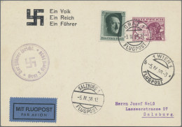 Österreich - Privatganzsachen: 1938 (3.4.-9.4.), Drei Postkarten Mit Wertstempel - Otros & Sin Clasificación