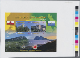 San Marino - Specialities: 2010, Joint Issue Gibraltar/San Marino, Sights Souven - Other & Unclassified