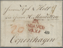 Spain -  Pre Adhesives  / Stampless Covers: 1799, Faltbriefhülle Mit Teil Des Br - ...-1850 Vorphilatelie