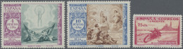 Spain: 1940, Virgin Of Pilar, 10c.-10pts., Complete Set Of 15 Values, Mint Never - Ongebruikt