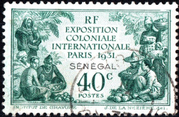 SENEGAL, ESPOSIZIONE COLONIALE, 1931, USATI Mi:SN 114, Scott:SN 138, Yt:SN 110 - Used Stamps