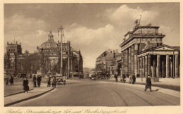 BRD- Berlin: 10 178 Berlin, Brandenburger Tor Und Reichstagsgebäude - Mitte