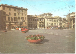 GENOVA (Liguria) Piazza De Ferrari : Palazzo Della Filiale Del Banco Di Roma En 1976 - Genova (Genoa)