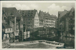 AK GERMANY - NURNBERG - FLESCHBRUCKE - VERLAG A. ZEMSCH - RPPC POSTCARD 1930s/40s  (18342) - Nürnberg