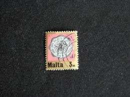 MALTE MALTA YT 442 OBLITERE - SYSTEME DECIMAL MONNAIE - Malte