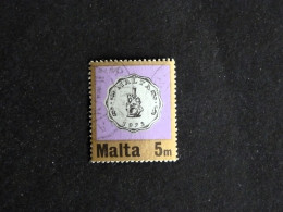 MALTE MALTA YT 443 OBLITERE - SYSTEME DECIMAL MONNAIE - Malta