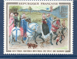 Très Riches Heures Du Duc De Berry (sans Le Jaune) - Unused Stamps