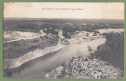 CPA - GARD - LE GARDON DES QU'IL A FRANCHI LE PONT DU GARD - Autres & Non Classés