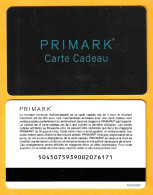 Carte Cadeau PRIMARK - N°SVG151897 - Cartes Cadeaux