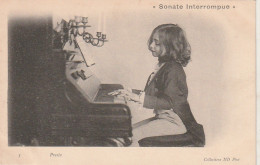 ***  HISTOIRE PHOTO ****   Enfants  -- Sonate Interrompue  --   Précurseur Neuf   TTB  - Histoire