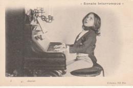 ***  HISTOIRE PHOTO ****   Enfants  -- Sonate Interrompue  --   Précurseur Neuf   TTB  - Histoire