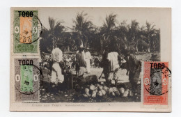 !!! TOGO, CPA NON VOYAGEE DE 1925 "GRUSS AUS TOGO" CACHET D'ANECHO - Cartas & Documentos