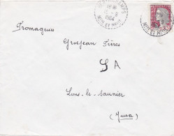 1964--lettre De BERTRICHAMPS-54 Pour LONS LE SAUNIER -39 ,tp Marianne ,cachet - Briefe U. Dokumente