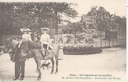 PARIS  16eme    - ( 75 )-   Ses Squares  Et Ses Jardins - Arrondissement: 16