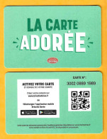 Carte Fidélité Brioche Dorée ADOREE - Verte - Gift Cards