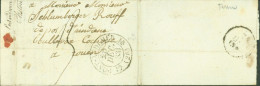 Lettre Avec échantillon De Tissus CAD T12 Pont Audemer 25 DEC 1831 Taxe Manuscrite 3 Pour Rouen - 1801-1848: Précurseurs XIX