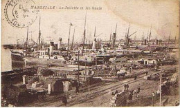 13 - MARSEILLE - La Joliette Et Les Quais - Joliette, Havenzone