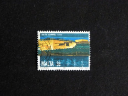 MALTE MALTA YT 852 OBLITERE - BASTION SAINT MICHEL A LA VALETTE - Malte