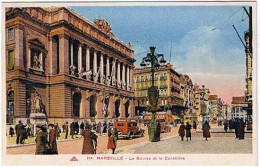 13 - MARSEILLE - La Bourse Et La Canebière - The Canebière, City Centre